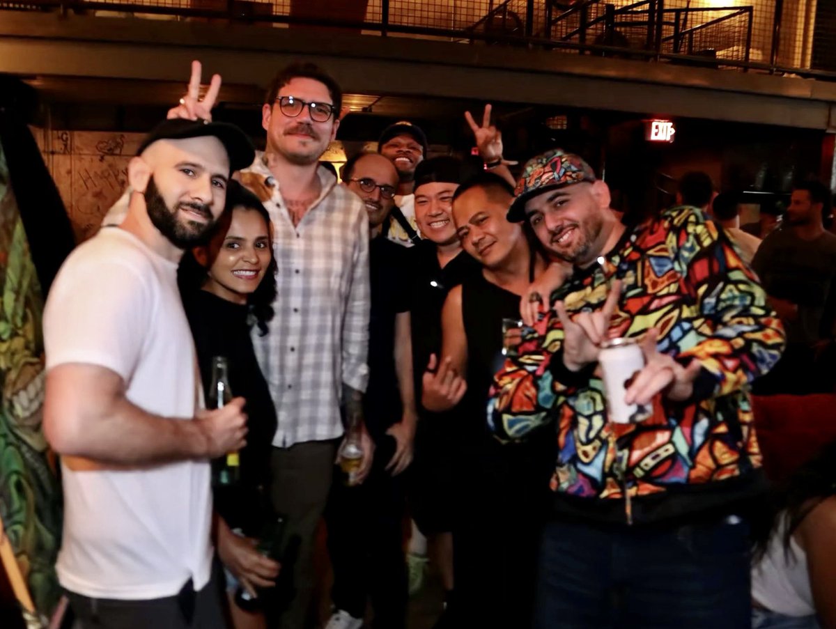 ale_guesa's tweet photo. A night to be remembered! I got to meet the founders @GordonGoner and @CryptoGarga and some Miami ape fam last Saturday. It was surreal! 🦍❤️ https://t.co/nUEF9MBULQ