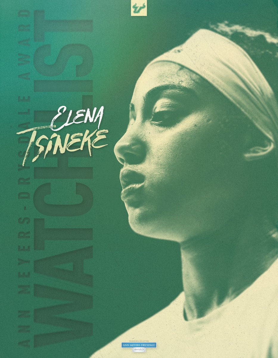 𝘼 𝙃𝙐𝙂𝙀 𝙎𝙃𝙊𝙐𝙏 𝙊𝙐𝙏 to our own Elena Tsineke on being named to the Ann Meyers-Drysdale Award Preseason Watch List‼️ 👏👏👏 Elena is 1⃣ of just 2⃣0⃣ players in Division I recognized. 🇬🇷 📰 bit.ly/3s87rsx #HornsUp🤘 #Bullieve