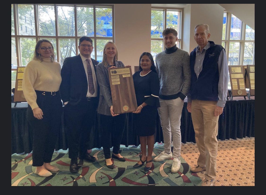 ERGP celebrating our fantastic lecture award recipient, Sacha Wallace-Sankarsingh as she speaks on advancing biosafety in a local context for sustainability. #absawi22