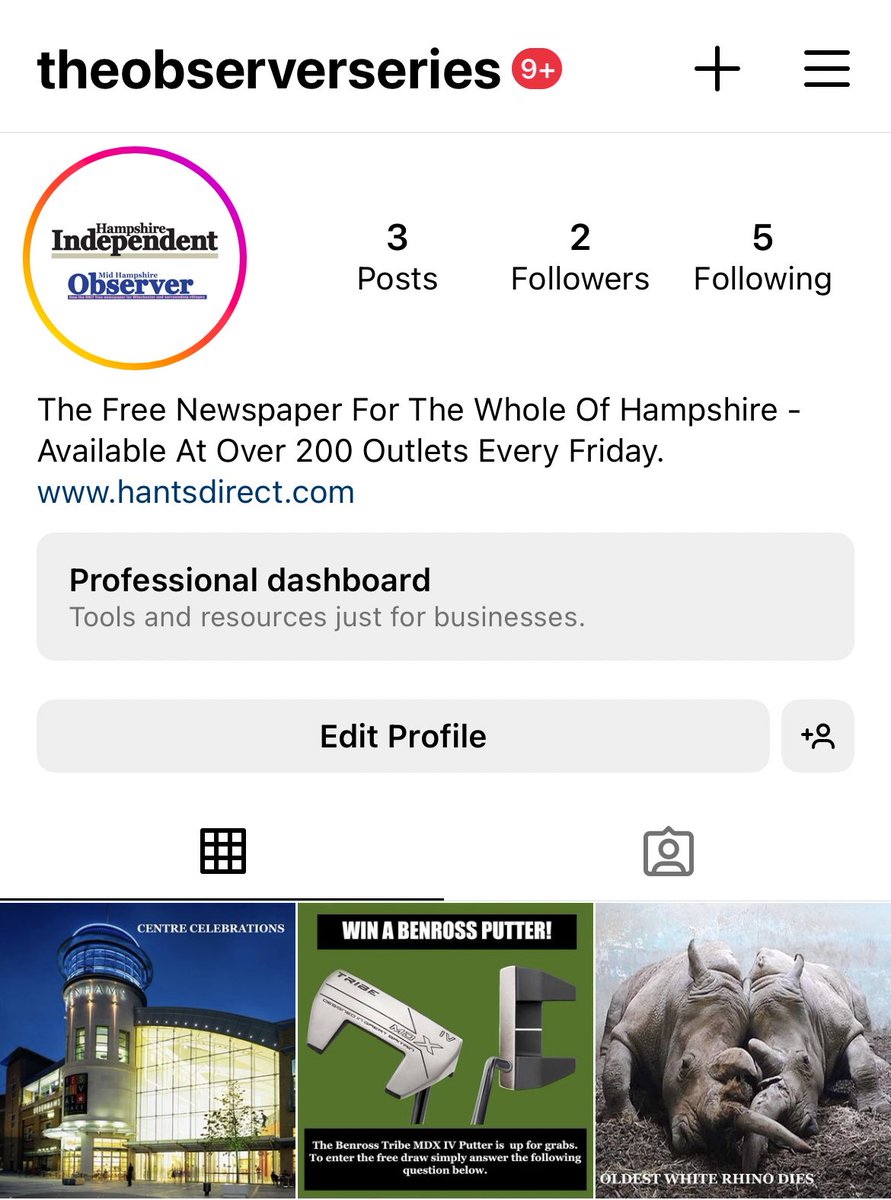 ‼️We have just launched our Instagram account ‼️ Follow for up to date news, competitions and advertising opportunities.