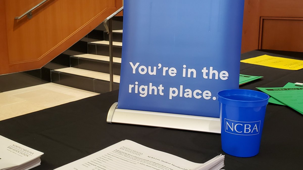 WFULawCareers's tweet photo. A BIG thanks to the @NCBAorg for such a fantastic turnout at this year's Table Talk, bringing over 22 sections to participate! Our #WFULaw students thoroughly enjoyed speaking with all the wonderful section members today. https://t.co/SZMOUi21eF