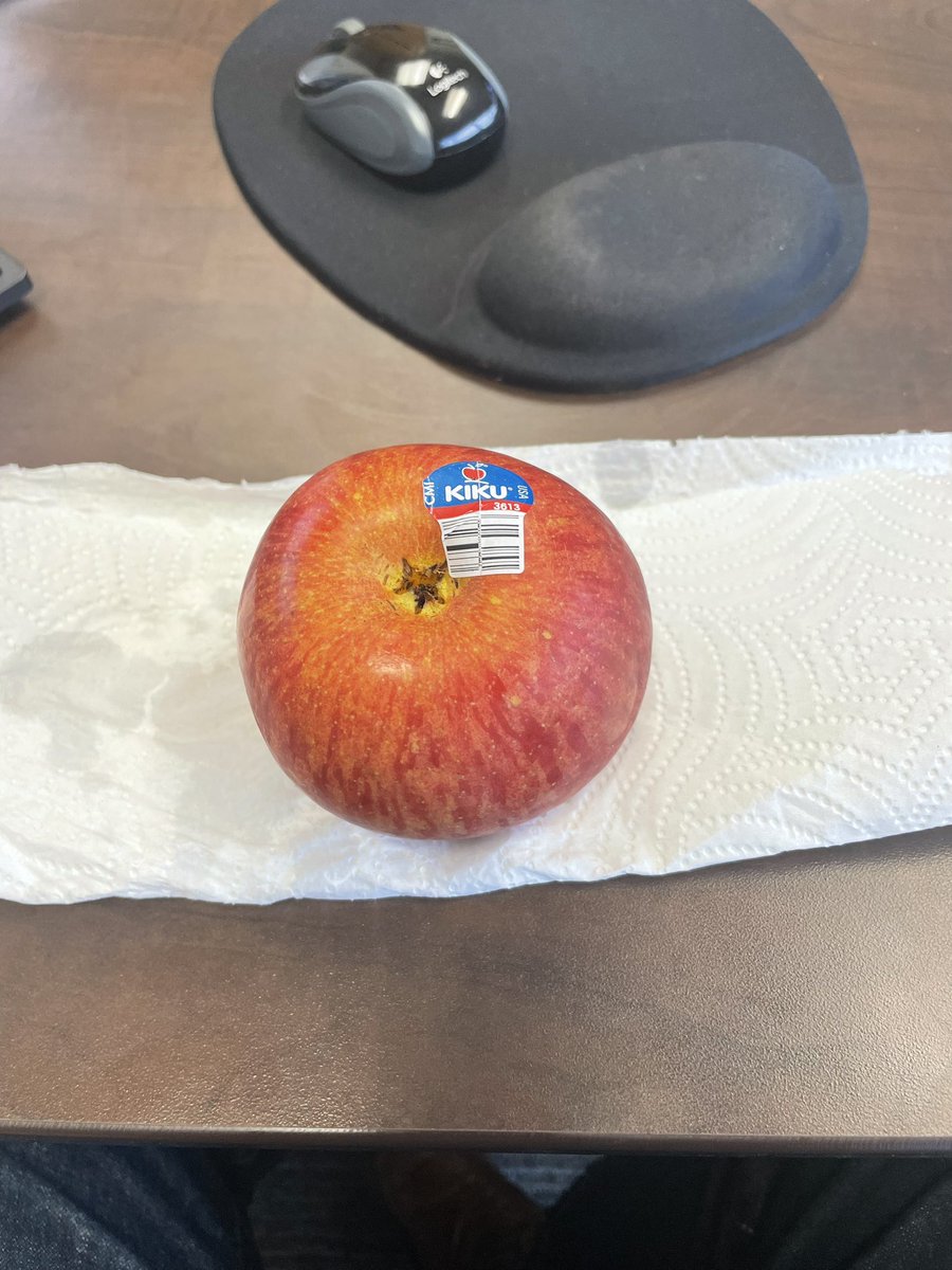 JasonVillalba's tweet photo. I just want to say that I am joining Team Kiku. Sweeter than both the Envy & HoneyCrisp and more flavorful than the Red Delicious. #Apples #DadLunch https://t.co/bkBZretkL6
