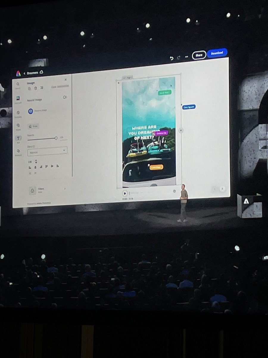 👏🏽👏🏽 real-time multi-user collaboration is coming to @AdobeExpress - game changer for classrooms, teams and beyond! @scottbelsky #AdobeMAX @adobemax