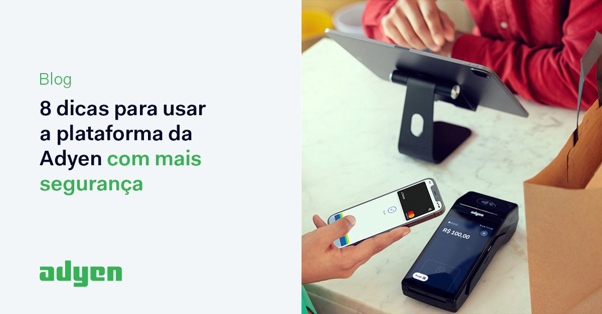 AdyenBrasil's tweet photo. Como extrair o máximo de segurança dos dispositivos que a plataforma Adyen oferece? Conversamos com Leandro Quibem, especialista em segurança da Adyen, que trouxe dicas preciosas para prevenção de invasões, ataques e comprometimento de dados. Confira em https://t.co/6STluWdh10 https://t.co/gSmgHGMe6V