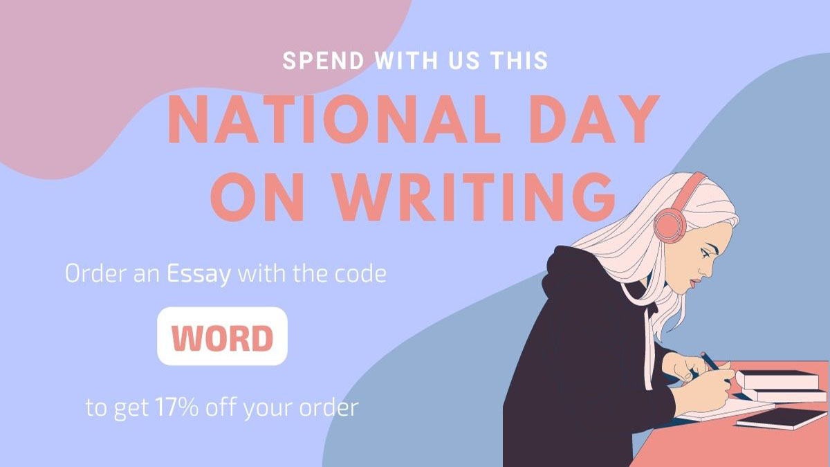 BestWritingAE's tweet photo. Spend this National Day on Writing with us! As we make your visions reflect on the writings. Order an Essay with the code WORD to get 17% off
https://t.co/Rw3vz658lb
#holiady #writinghelp #discount #bestwritingservice https://t.co/hdXLaI15yu