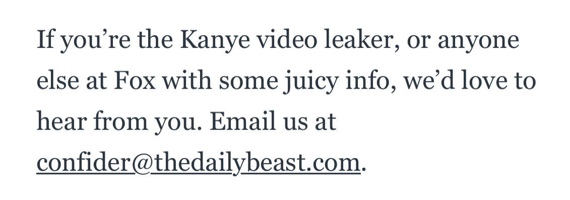 SecureDrop's tweet photo. Hey @thedailybeast, if you’re looking for a safer way for leakers to communicate and contribute tips, email us at securedrop [at] freedom [dot] press — we’d love to help! https://t.co/PexfOksKs4 https://t.co/SjBizNjFkV