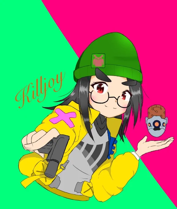 私がキルジョイを描くとこうなります 