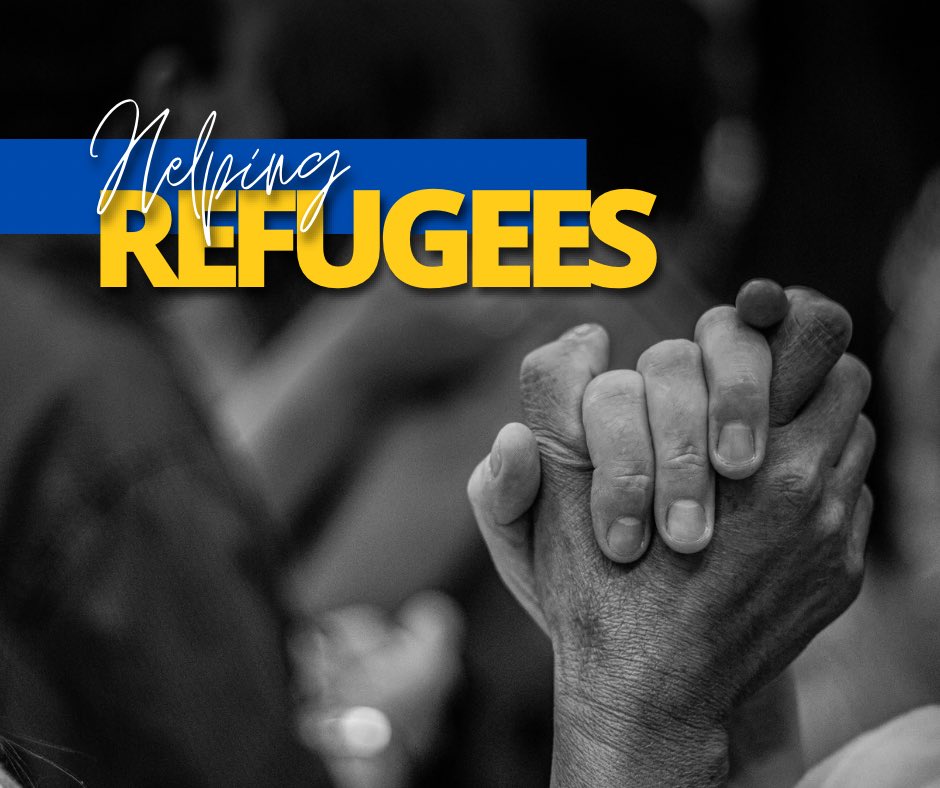 RefugeesSOS's tweet photo. 🔹 “#Europe stands by those in need of protection.
Everyone is welcome in Europe.
We will provide protection to those seeking shelter.
And we will help those looking for a safe way home”
-Ursula von der Leyen, Head of the European Commission 🇪🇺 

#refugees #Ukraine #ukrainians https://t.co/cdr0KBzXpN
