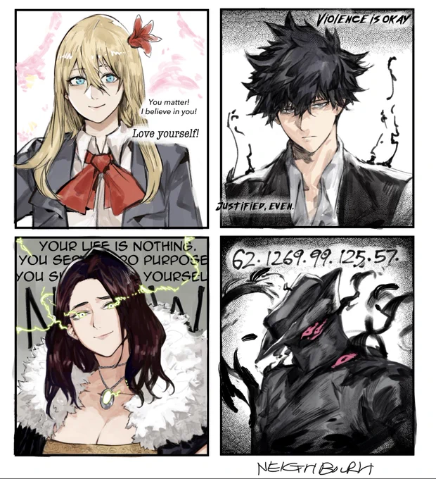A message from my dear OCs! 
