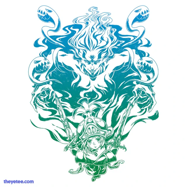 A hero, is very much like an onion, because you see, they both have layers... Designed by  in support of the  speedrunning charity event! Available through Oct 22nd &amp; $5 from each tee sold is donated to   