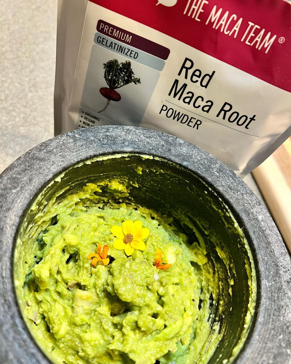 themacateam's tweet photo. So many different ways to use our Maca products 🥑💚

Thank you @katyas.kitchen for sharing your maca guacamole, we hope you loved it just as much as we do!
.
.
.
#themacateam #macapowder #healthyliving #superfood  #macarecipes #guacamole https://t.co/VLtK6lTIAp
