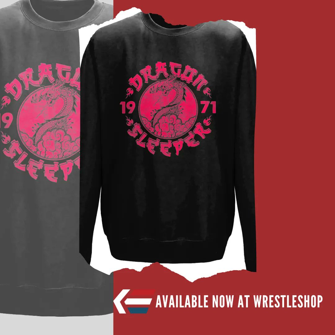WrestleTalkMag's tweet photo. Check out the Dragon Sleeper sweater and get ready for autumn and winter with our range of hoodies and sweaters in the Wrestling Specials collection on WrestleShop, available with worldwide shipping, at https://t.co/uCuIIVkIT6 https://t.co/bR4HHE9ubq
