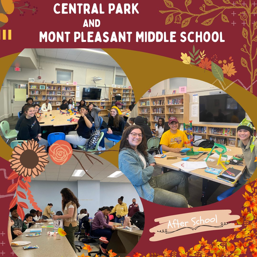 Last week, STEP mentors and mentees built marble roller coasters!