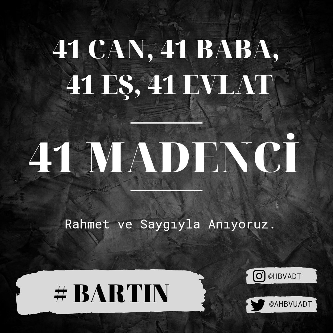#Bartın #Amasra #maden #kömür #41madenci #ankara #hbv #gazi