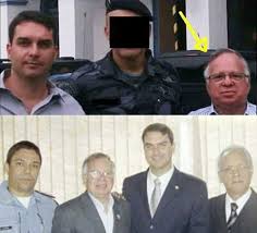ThiagoResiste's tweet photo. O Flávio Bolsonaro não quer que você compartilhe fotos dele com o coronel PEDÓFILO que foi pego no carro com uma menina de DOIS ANOS DE IDADE violentada.

PINTOU UM CLIMA?

São todos farinha do mesmo saco!! https://t.co/vAyaH3Wbyt