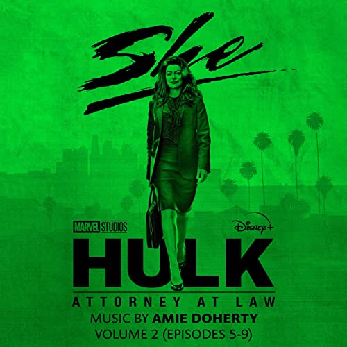 filmmusicrep's tweet photo. Details revealed for Marvel Studios' 'She-Hulk: Attorney at Law' Volume 2 (Episodes 5-9) Soundtrack Album (music by @_AmieDoherty). https://t.co/uQHONTXrkI https://t.co/KGCRY9gi94
