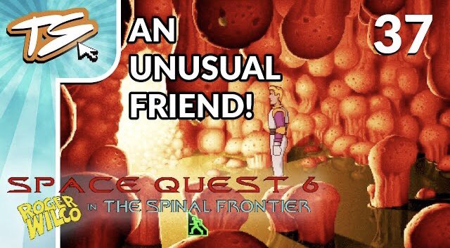 TurianShepard's tweet photo. Literally the most unexpected companion you could ever think of!

#LetsPlay #SpaceQuest6 (Blind) EP37 - WE MADE A NEW FRIEND! 🛸👽🪐🪱

#SpaceQuest #TheSpinalFrontier #PointAndClick #AdventureGame #Sierra

https://t.co/K5mJ2P1io1 via @YouTube https://t.co/CI2zCCFpFs