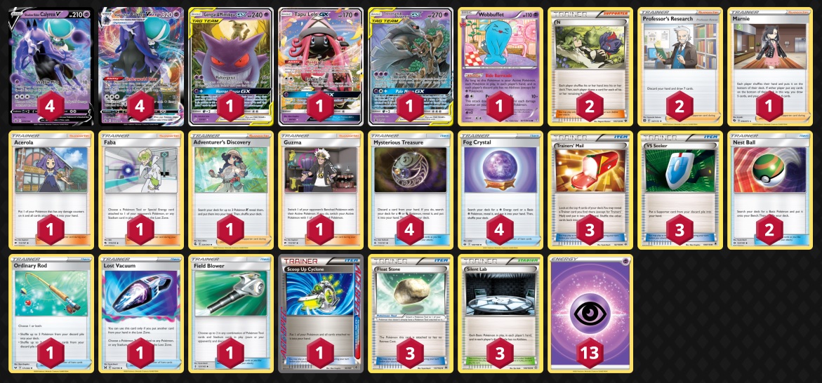 lubyllule's tweet photo. 01
If you're new to Expanded : Shadow Rider is the best deck in the format. It has everything: draw power, Energy acceleration, disruption, healing...
LOR doesn't change it (it doesn't need change) but I've considered Lost City to deal with some techs (Starmie V, Mightyena). https://t.co/pxUFePtCeU