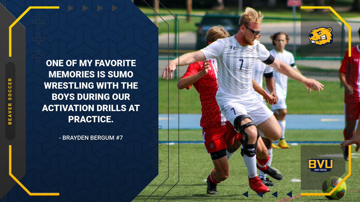 BVUMSoccer's tweet photo. Today’s second senior feature is Brayden Bergum!
Brayden is a senior Social Work major from Ames, IA!
#BeaverSeason #DamFam https://t.co/wZt9QcBYLb