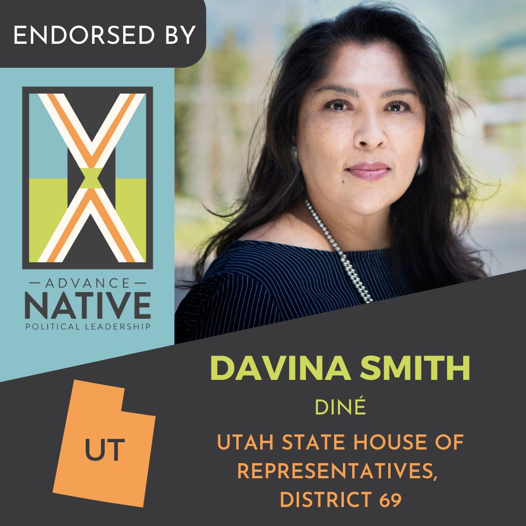 I’m deeply honored to be endorsed by @advancenativepl and included in the first-ever national slate of Native American candidates. Up and down the ballot, we’re making history together. #BuildNativePower #NativeVote2022