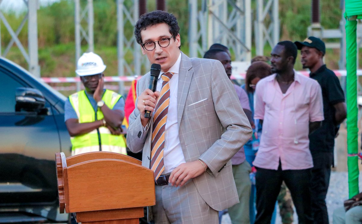 CottetChris's tweet image. After 10 years of #partnership between @Gridco_Gh, @AFD_en and @EuropeInGhana, President @NAkufoAddo commissioned the 330KV #Kumasi - #Bolgatanga transmission line. The largest investment of #France in #Ghana: more reliable #electricity for ghanaians and exports to #BurkinaFaso!
