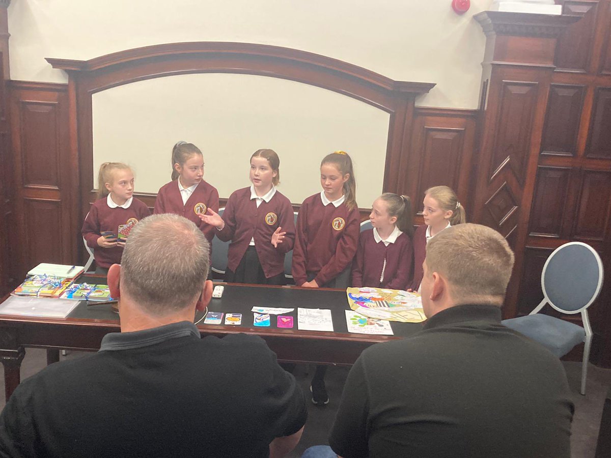 FordleyPrimary's tweet photo. What a fabulous day for a group of our amazing Y6s who took part in @NTLearningTrust #NTLTClimateStrategy today! They presented their strategy for tackling climate change, winning them an amazing award. They were even filmed for @UNFCCC #ClimateAction #NetZero #FantasticFordley https://t.co/OuXS0N4w4P
