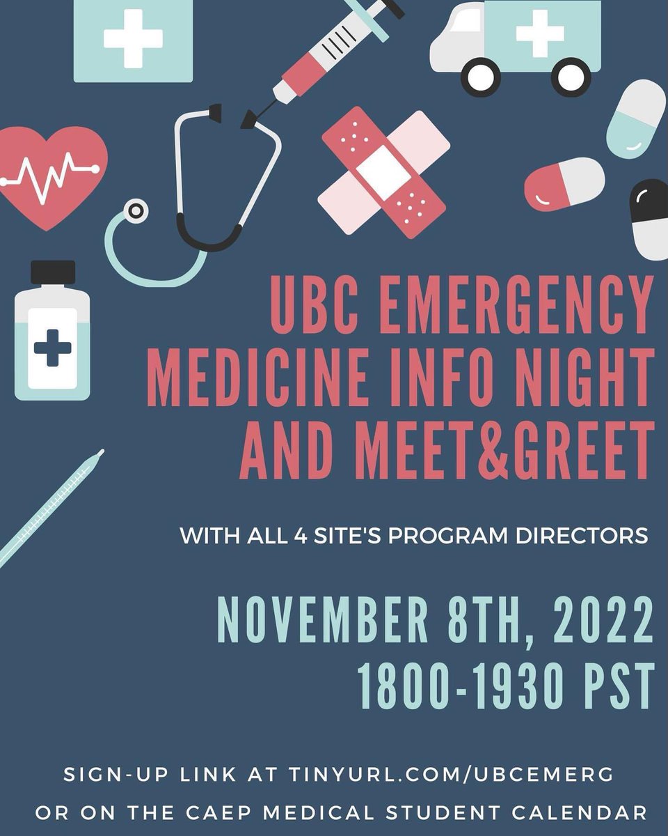 #CaRMS EM hopefuls! Come grill the PDs about all things UBCEM! @caepstudent @UBCFraserEMRes @UBCVicEM @EMResUBC @KelownaEM