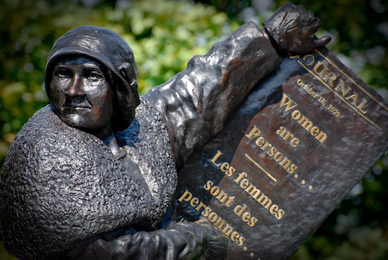 Celebrating #PersonsDay. 

Today we commemorate the case of Edwards v. Canada — “The Persons Case.”

This Canadian constitutional case ruled that women be included in the legal definition of “persons” — allowing women the right to vote &amp; increased participation in public life.