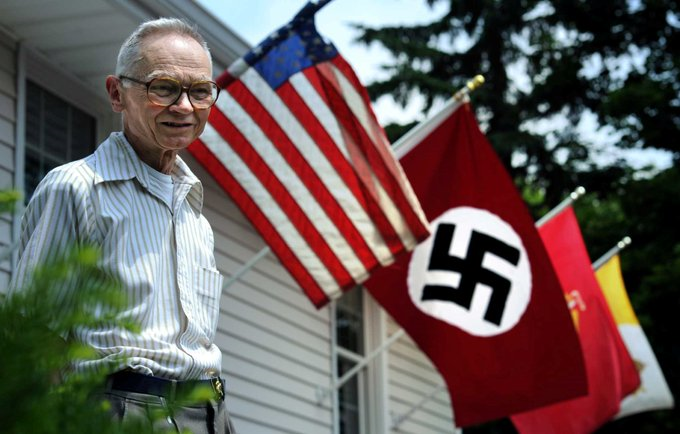 DonaldDucksIt's tweet image. WHILE ALL REPUBLICANS ARE NOT NAZIS OR WHITE SUPREMACISTS, you can bet that almost all nazis and white supremacists are voting Republican.
 Ask yourself why.