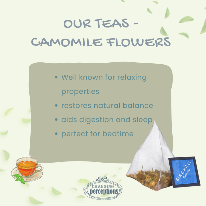We stock a delicious range of @birchalltea including one of the classic herbal teas - Camomile.

Perfect for relaxing after the school run or after shopping.

Call in and see us soon to enjoy this or one of the range of teas we stock.

#birchallteas #godalming #surreycharity