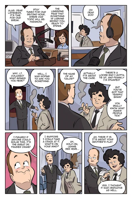 I HEAR THE BLUES A-KILLIN' (or: Frasier Meets Columbo) part 3 of 4 