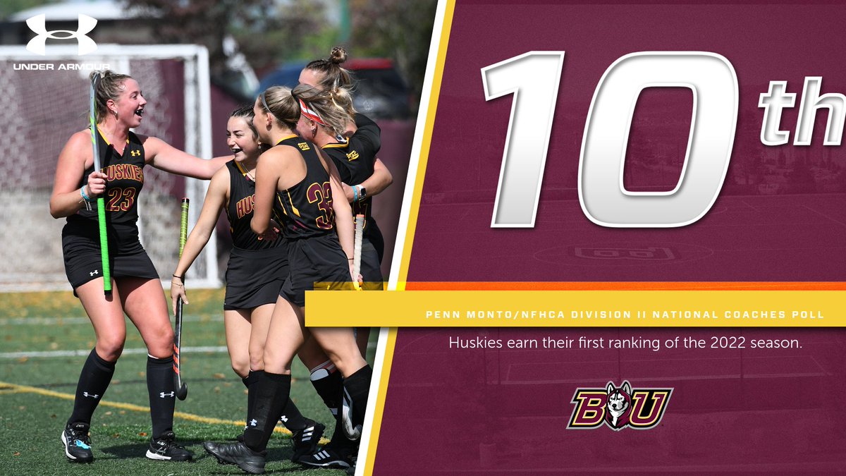 GoBUHuskies's tweet photo. FH: Bloomsburg jumps in the @NFHCA/Penn Monto DII National Poll Tuesday!

#Unleashed 

📝https://t.co/3LkZJTH5oK https://t.co/sXeYXm8IQB