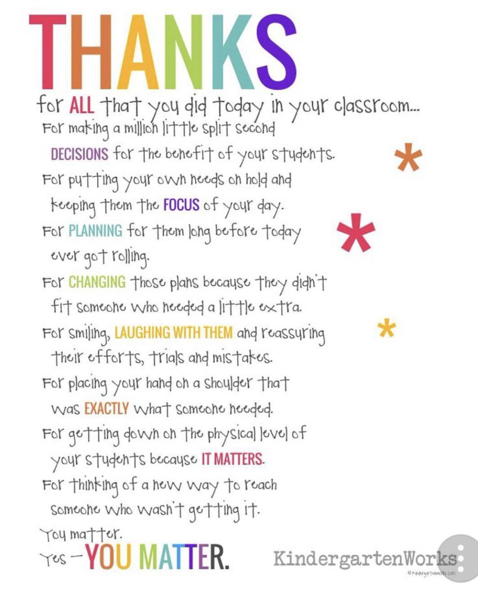 SACHomeSchool's tweet photo. Thanks for all the wonderful ECE’s at @SACTVDSB who put their heart into all they do. We appreciate you https://t.co/3fmkZ6BTKI