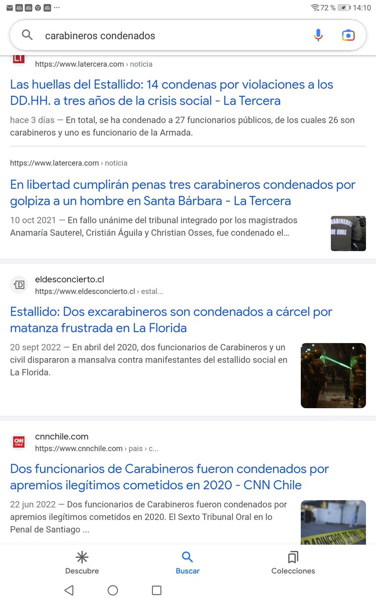 rholeg's tweet image. En 30 segundos.
Si quieres me das tiempo y busco los fallos en tribunales, o encargarle a tu secretaria que te los busque para eso te pagamos hasta la bencina. Trabaja.