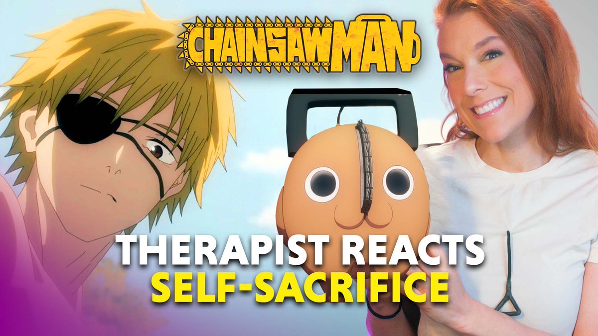 Chainsaw Man: Pochita's Loving Self-Sacrifice — Therapist Reacts! youtu.be/Uc-7nptak1A