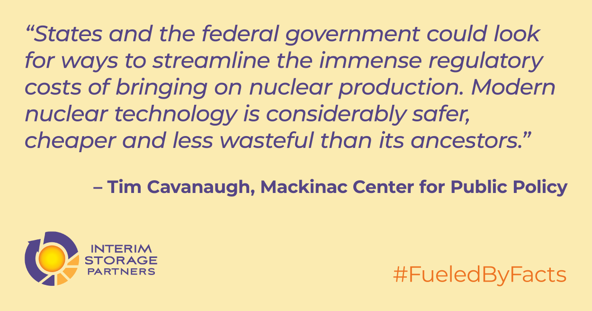ISPnuclear's tweet photo. Tim Cavanaugh urges leaders to set aside their misguided opposition to nuclear energy and reconsider it as a powerful solution to their goals: https://t.co/twJqvfMNfW @thehill #FueledByFacts https://t.co/xOxtFrpZfL