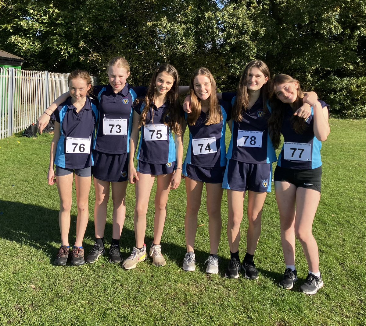 WKGS_PE's tweet photo. Well done to the junior and inter teams who were both winners of the Merseyside round of the English Schools Cross Country Cup today 👏👏 @WestKirbyGS @SchoolAthletics https://t.co/riZrjZrj47