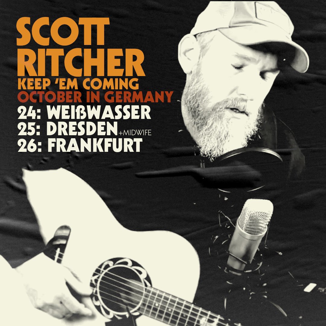 scottritcher's tweet image. Next week in Germany! 🇩🇪🍻 I’m finally back on the road. Three nights of fun. Details at ritcher.com 

#scottritcher #metroschifter