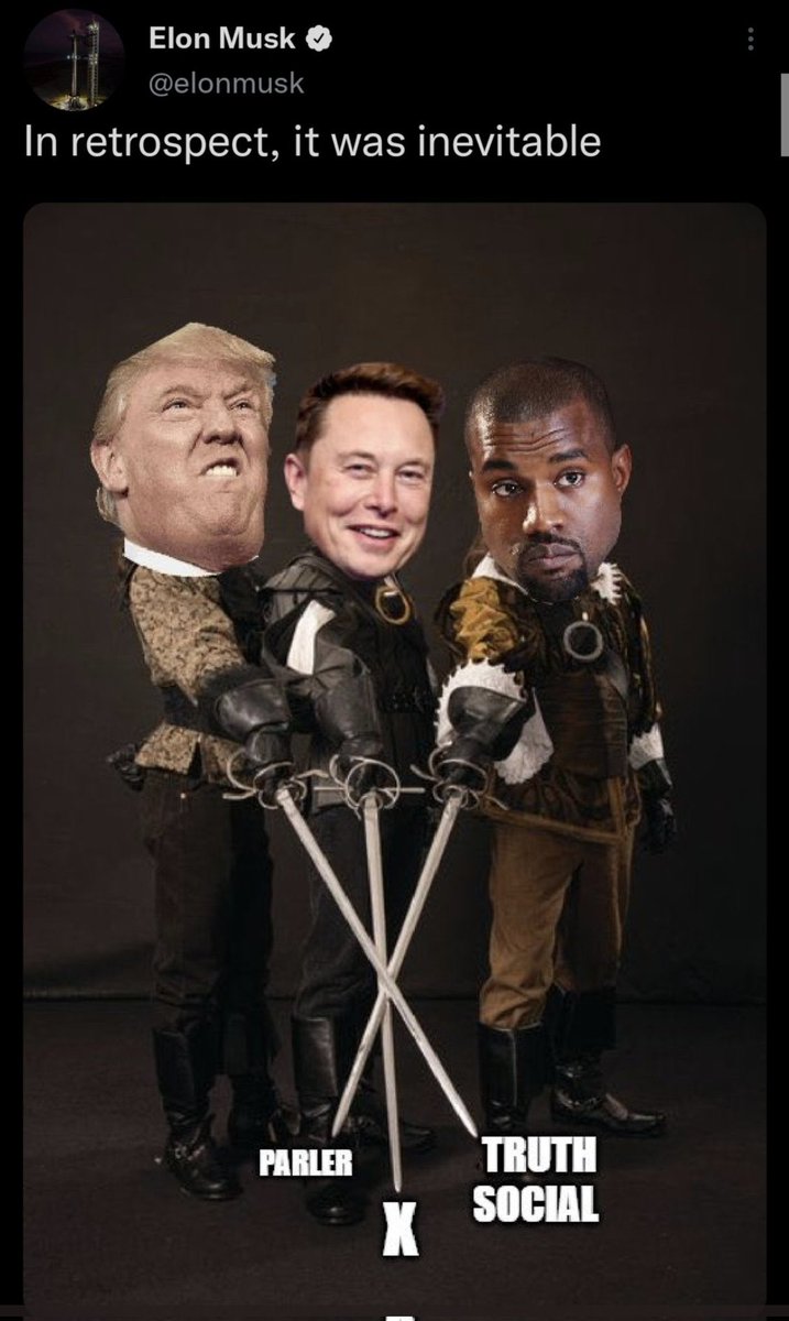 OzymandiusUK's tweet photo. An antisemite, an insurrectionist and traitor who loves Dictators, and you Elon?
What are you? https://t.co/yfF7xXEEkW