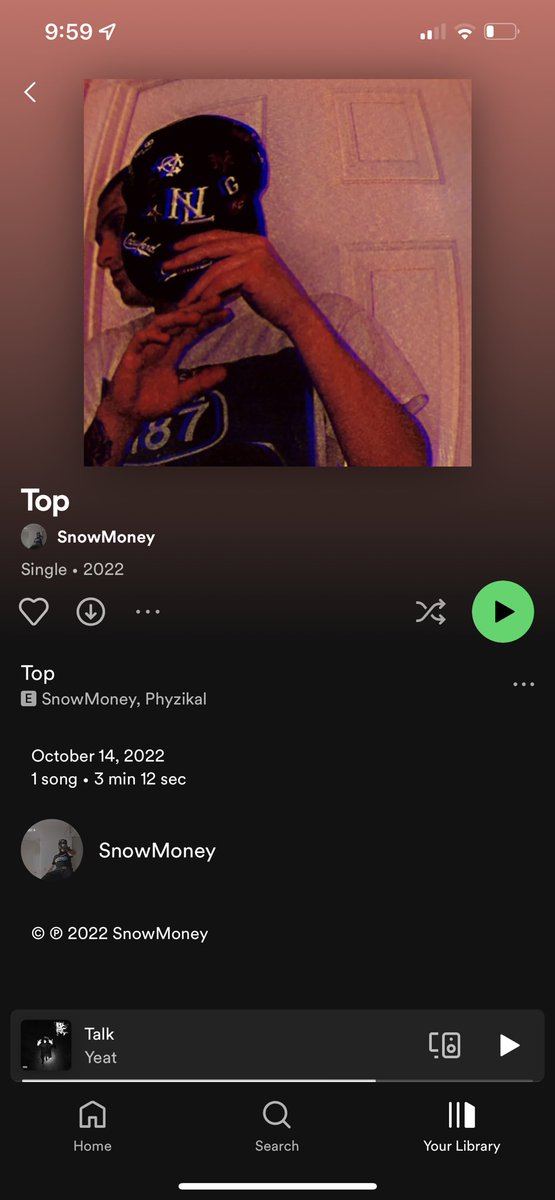 SnowGotMoney's tweet photo. New new out on SoundCloud and all platforms come tune in will be more active on twitter letting y’all know !😈🤞💰❄️ https://t.co/6s3rdvRuFw