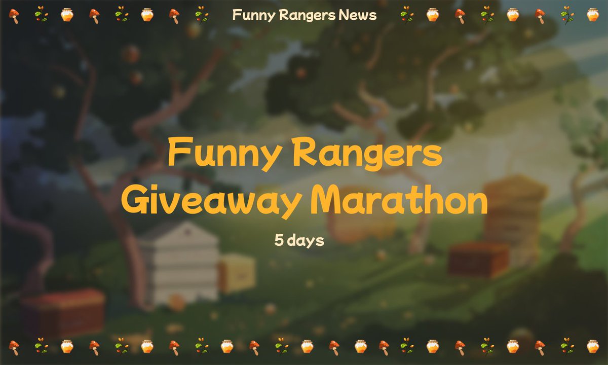 Funny Rangers Giveaway Marathon
medium.com/@funnyrangers/…
#NFT #NFTs #NFTDrop #Drop #WAX #NFTpacks 
#AtomicHub #NFT #WAXP #PlayToEarn #NFTGiveaways #Giveaways #WAX