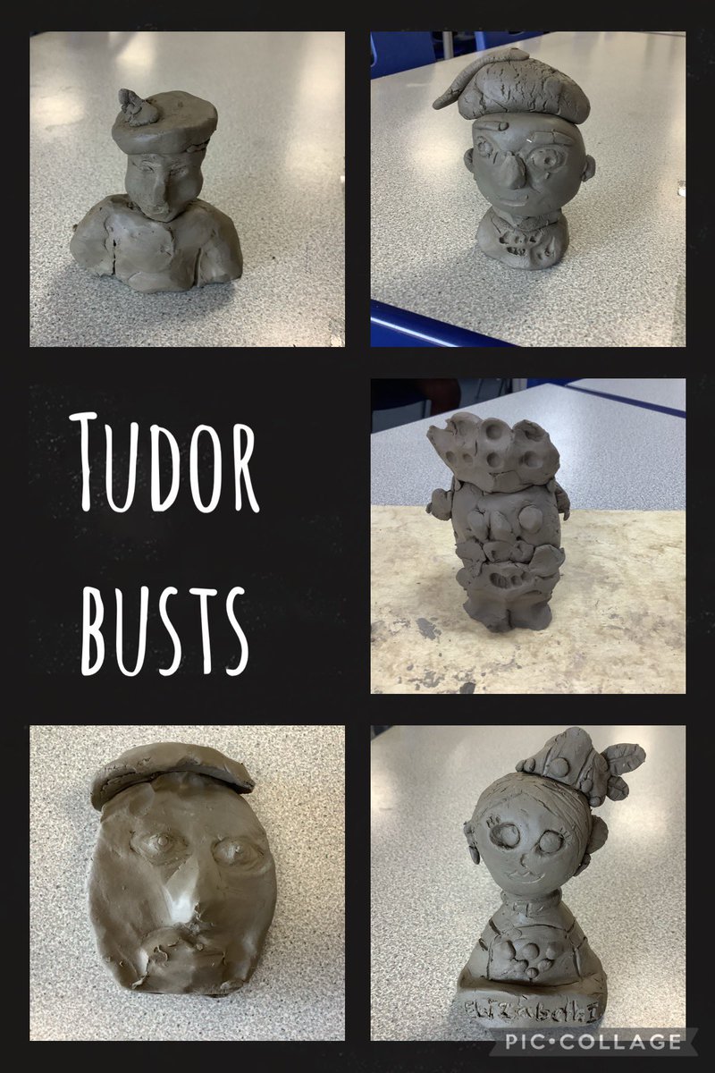 Year 5 have worked hard at developing their clay modelling skills this half term. Earlier today, they combined these skills to create their own bust of a Tudor monarch out of clay. Great work Pine Class! <a href="/NHP_WAT/">Northumberland Heath Primary School</a>