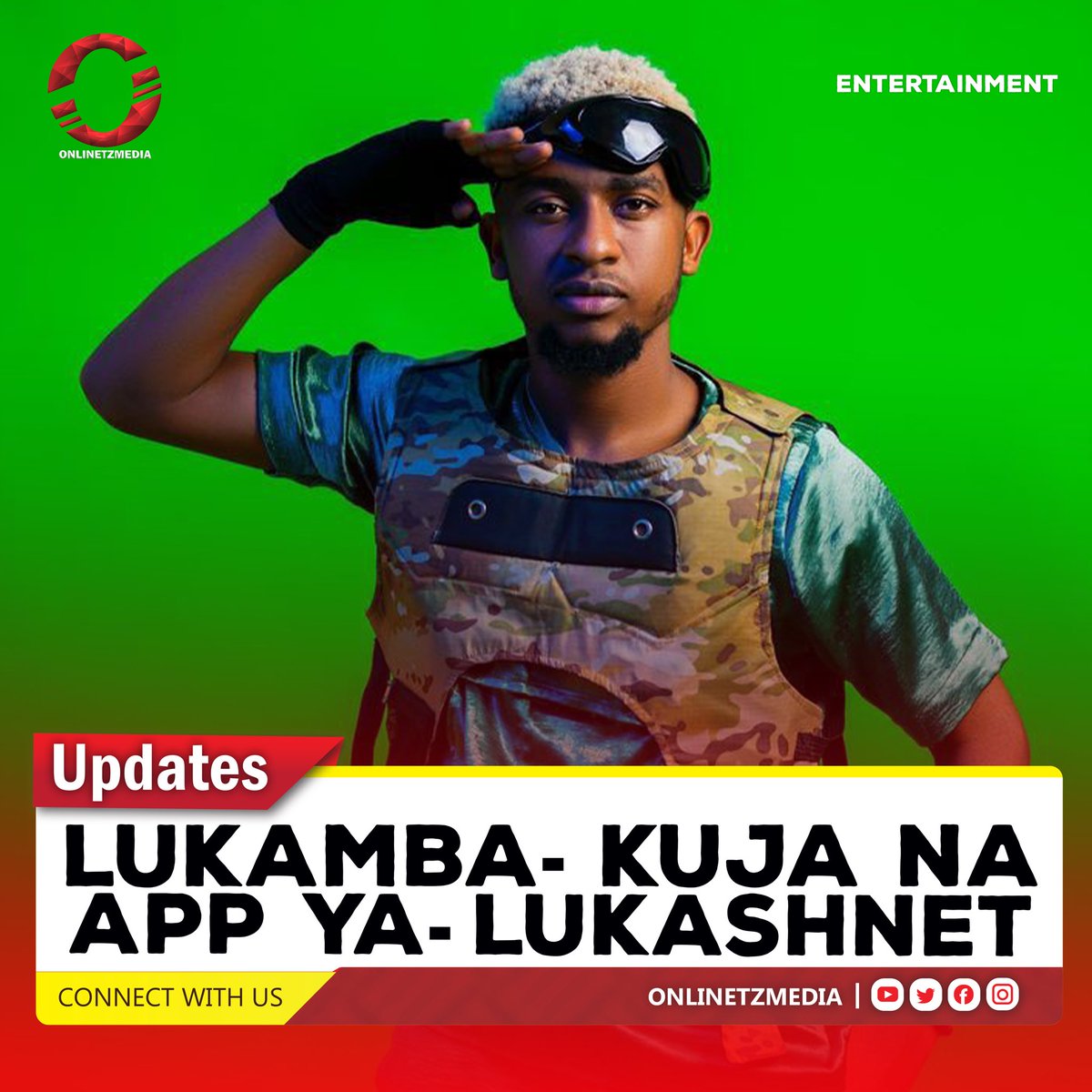 onlinetzmedia's tweet photo. ENTERTAINMENT ‼️LUKAMBA AMETANGAZA RASMI KUJA NA APP YA #LUKASHNET 💰AMBAYO ITAKUWA NI KWA AJILI YA KUWEKA MOVIES 🎥  MBALIMBALI AMBAYO ITASAIDIA KUWAINUA VIJANA MBALIMBALI.
-
Je⁉️Unadhani ubunifu 🤔wa Lukamba utasaidia vijana katika soko la kujiajiri ⚠️ comment 👇👇
-
#lukamba https://t.co/25j30YXrat