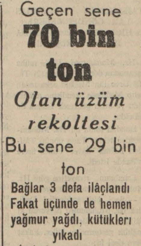 lagazzettaa's tweet photo. 1940 yılından bir üzümrekoltesi duyurusu https://t.co/8hJFHQwPox