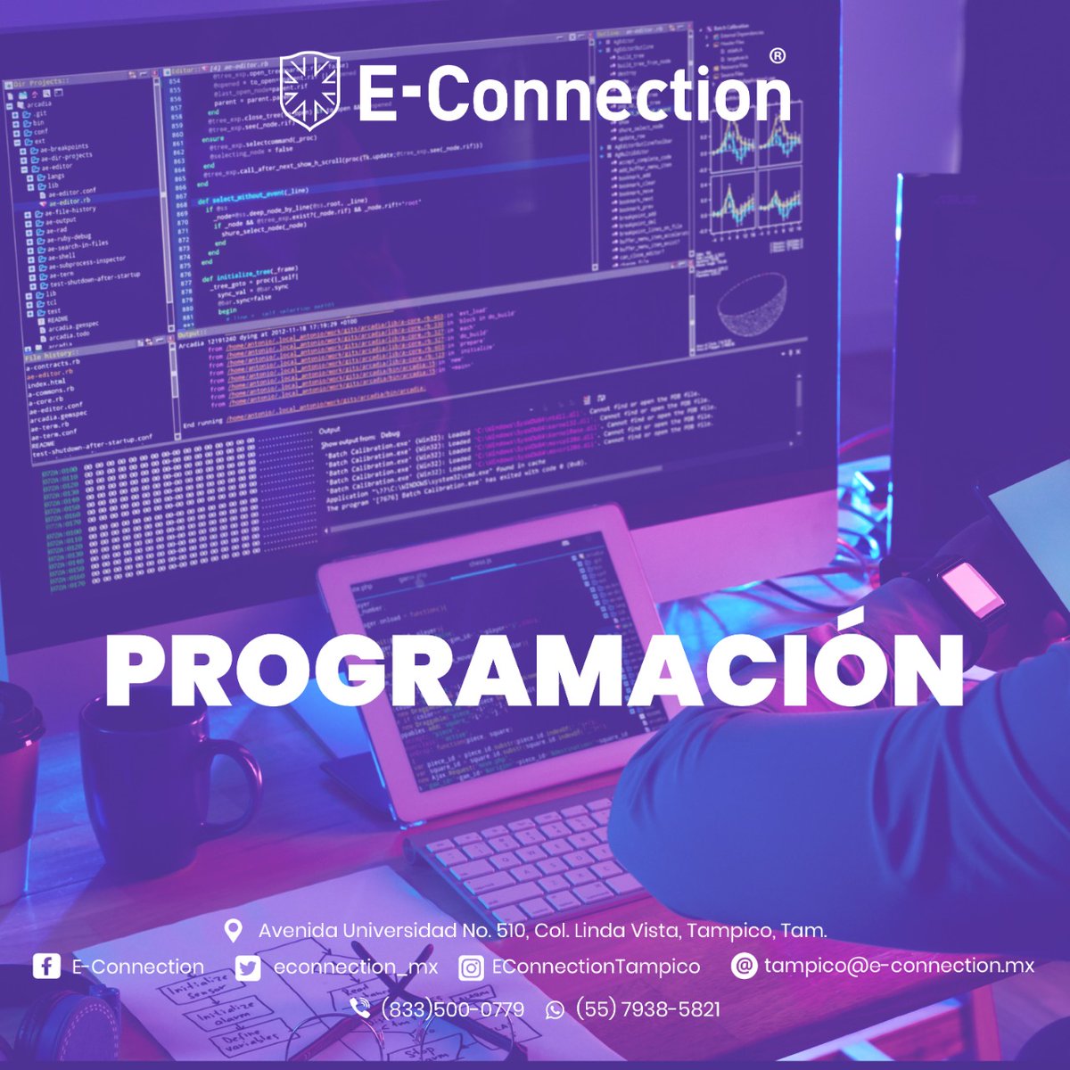 Alcanza las metas que te propongas profesionalmente, con nuestros cursos de inglés y robótica. 
 
¡Tú eliges el camino, nosotros te abrimos las puertas! 

#econnection #inglés #bilingüe #nativosdigitales #clasesvirtuales #clasesonline #robóticaeducativa #techgeneration