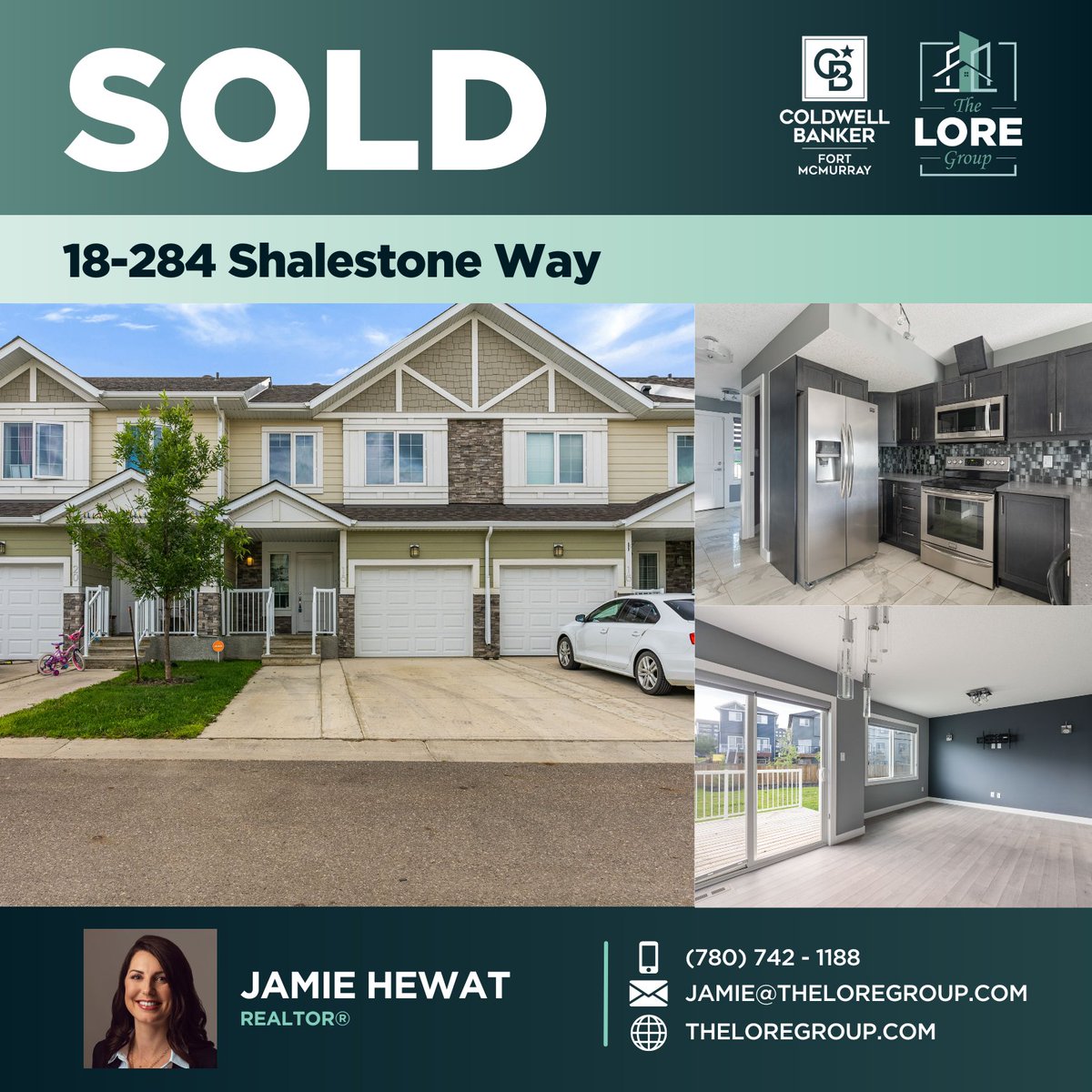 theloregroup's tweet image. 18-284 Shalestone Way is officially SOLD! 💙
If you’re looking for a sold sign on your lawn, contact Jamie Hewat at 780-742-1188.

We also offer FREE HOME EVALUATIONS if you want to know the value of your home in today&apos;s market. Visit: theloregroup.com/cma/property-v…

 @CBFortMcMurray