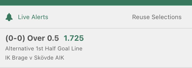 8Black_Inplay's tweet photo. #8BInplay

Sweden 🇸🇪 

1u

Hit ❤️ if you’re tailing

#Betting #FreeTips #GamblingTwitter #Inplay https://t.co/fH7ry6pIYF