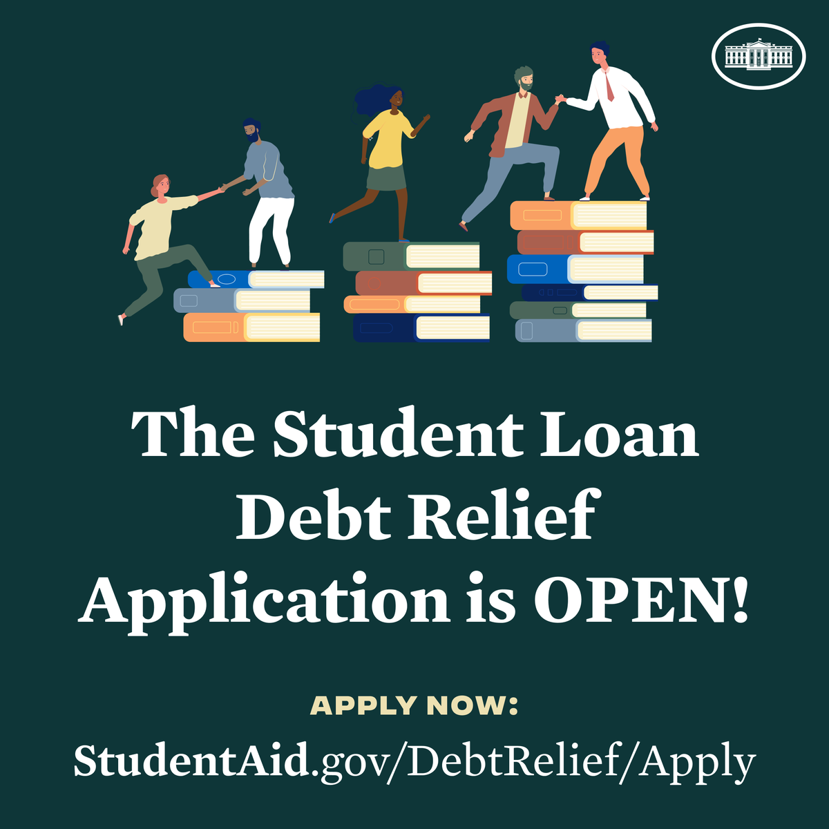 The Student Loan Debt Relief application is open now through December 31, 2023.

Apply today: studentaid.gov/debtrelief/app…