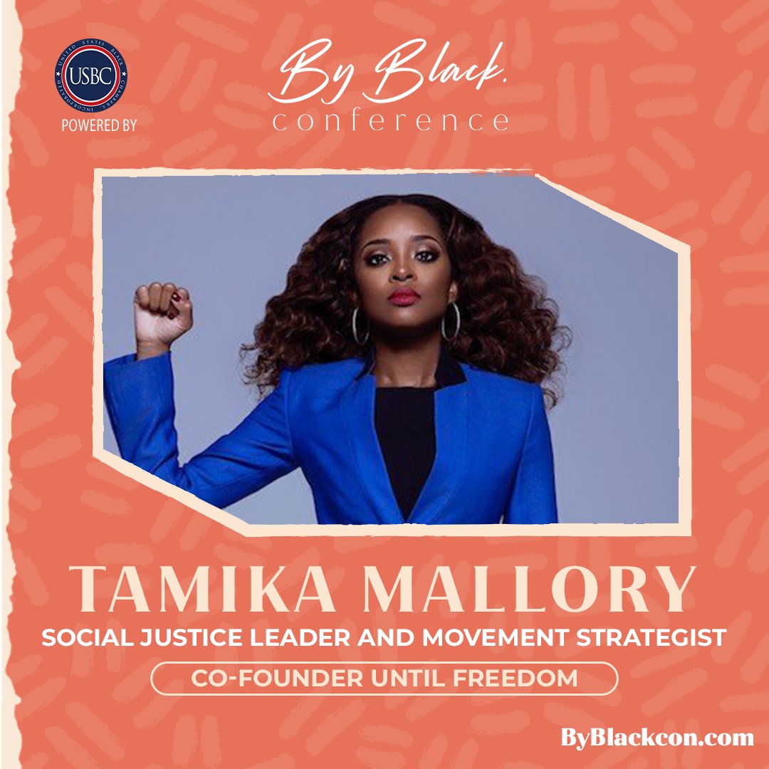 usblackchambers's tweet image. Round of applause for some of this year's speakers at #ByBlackCon 🔥👏🏾 They'll be chatting about #strategiccomms, #contracting, #relationshipbuilding, and the future of the #Black economic agenda. Grab your ticket at byblack.com - we're ALMOST SOLD OUT!