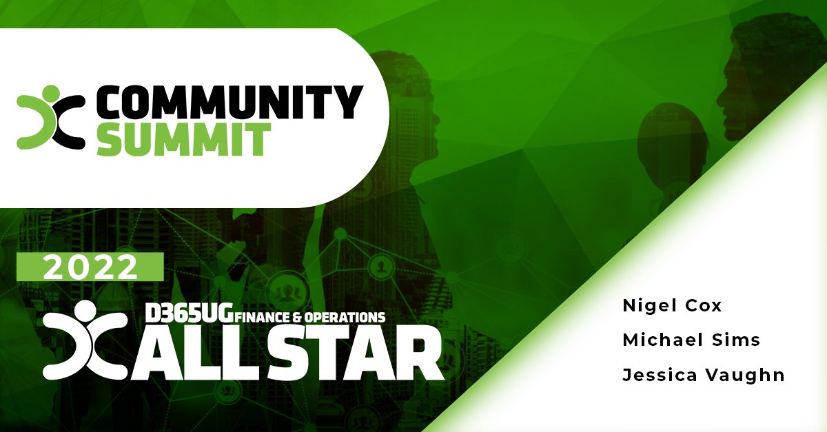 D365Communities's tweet photo. In the #Dynamics Community we identify members that shine bright with the coveted All-Star Award. Big congratulations to our 2022 #FOUG All-Stars: Nigel Cox, Michael Simms & Jess Vaughn. Join us in congratulating them on this well-deserved award! 👏👏
#MySummitNA https://t.co/qM9hQ2e8d0
